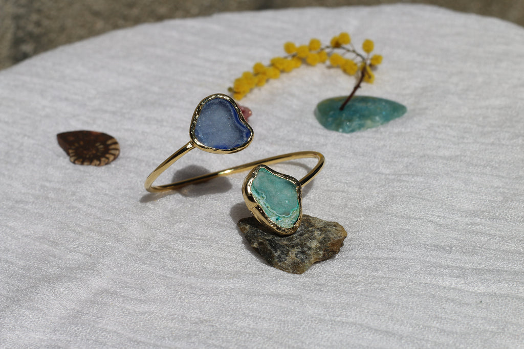 Fossil Agate Bracelet
