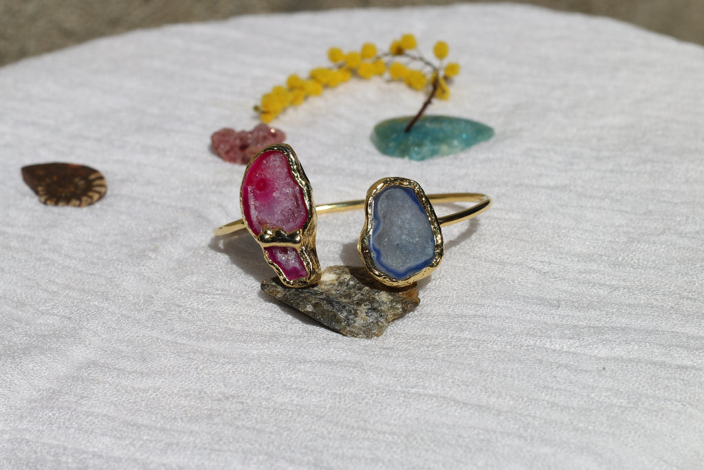 Fossil Agate Bracelet