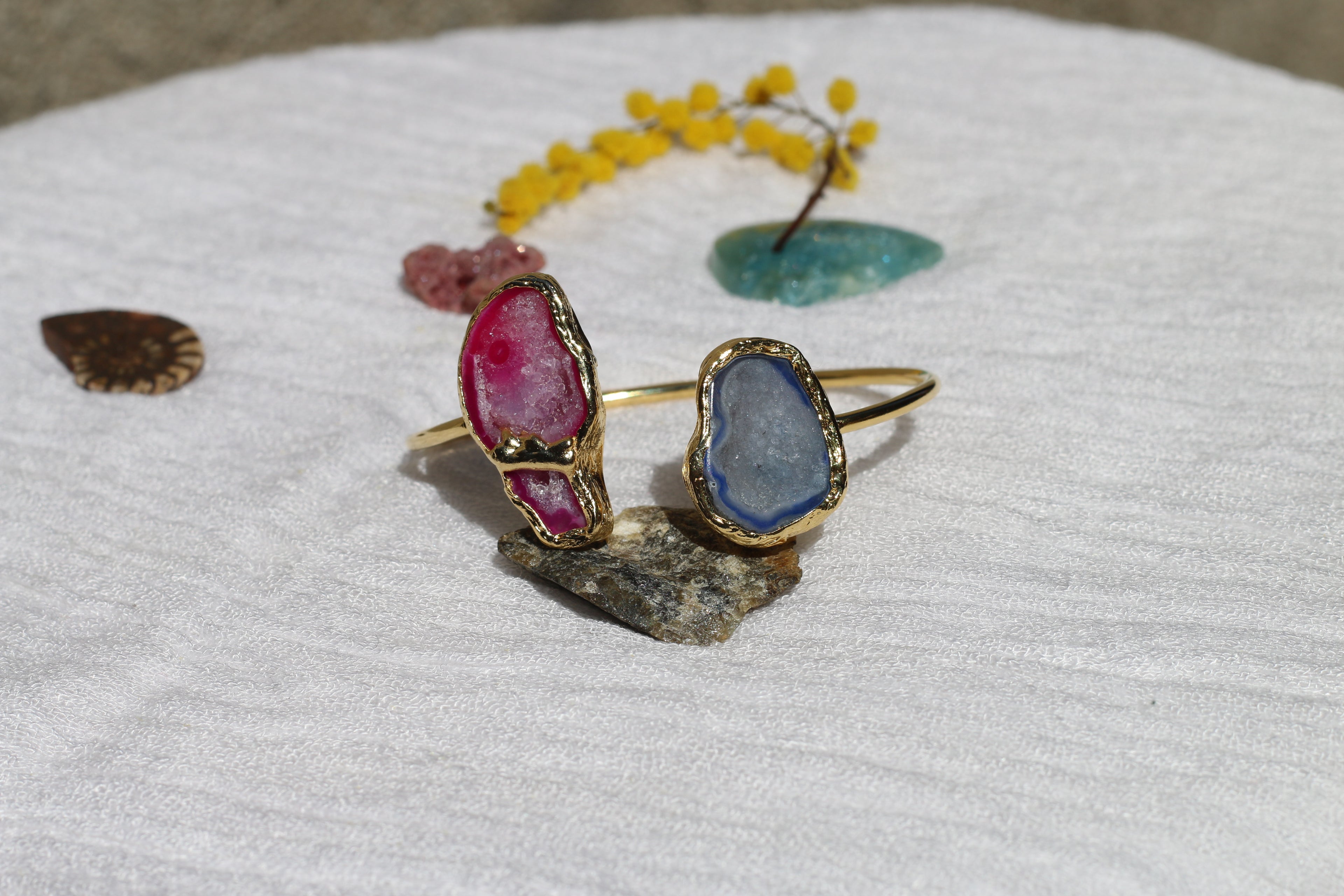 Fossil Agate Bracelet