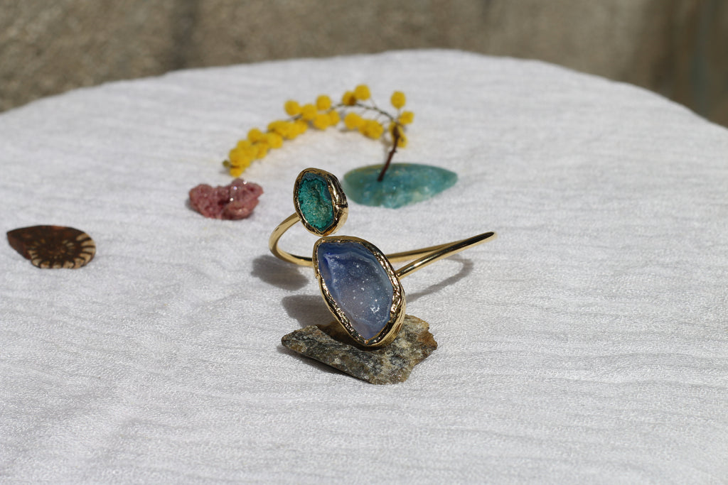 Fossil Agate Bracelet