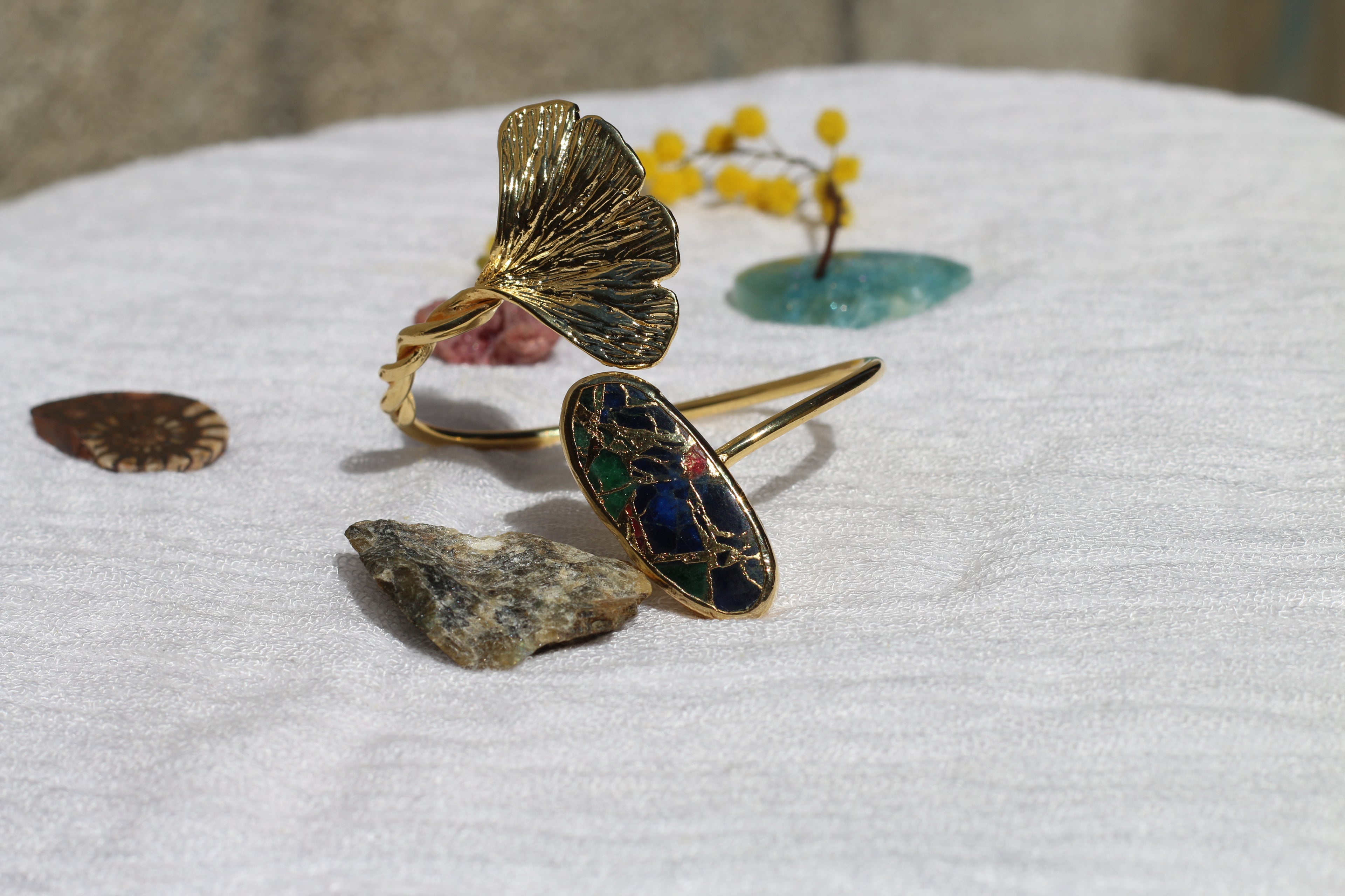 Ginkgo Trinity Bracelet