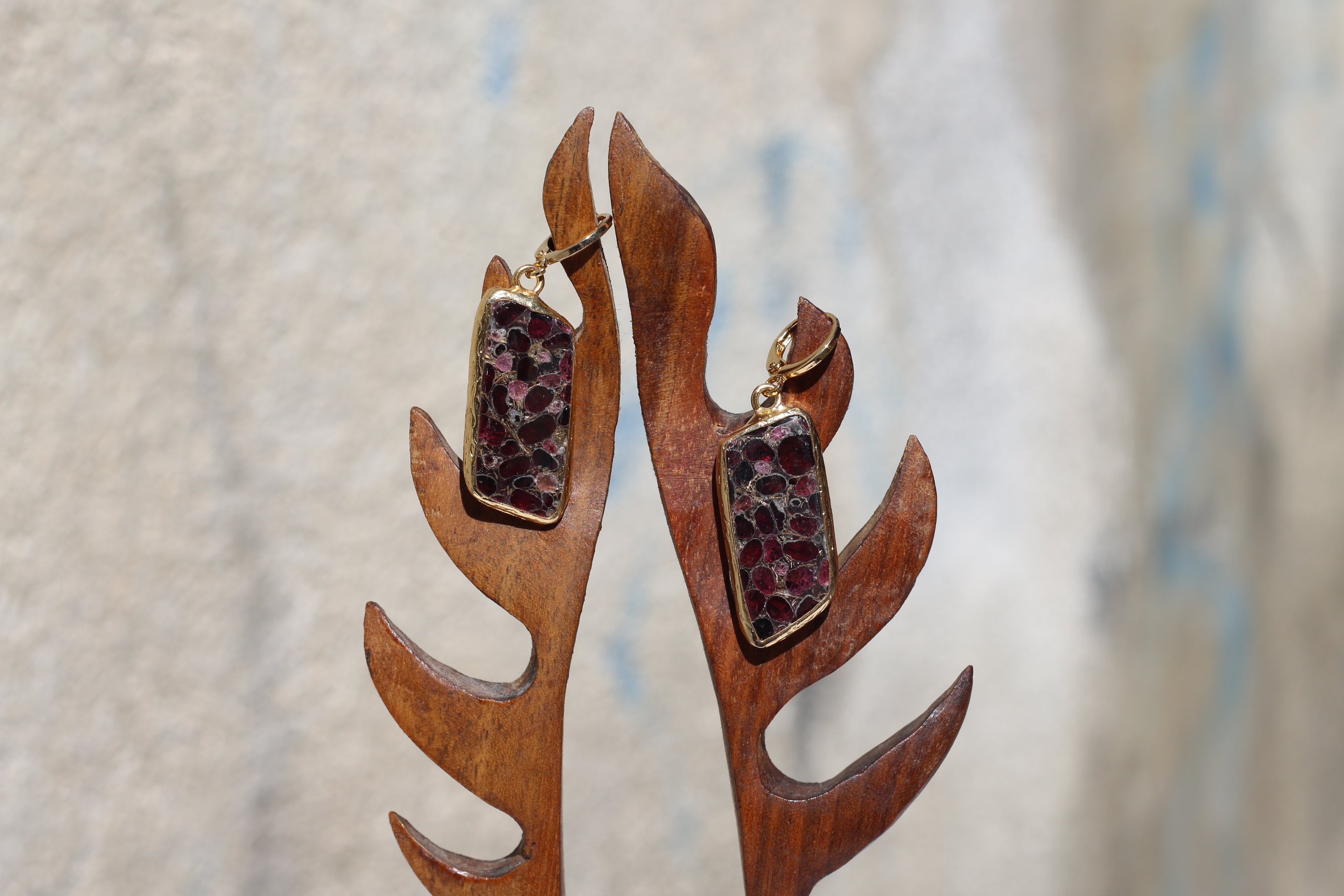 Ruby Earrings