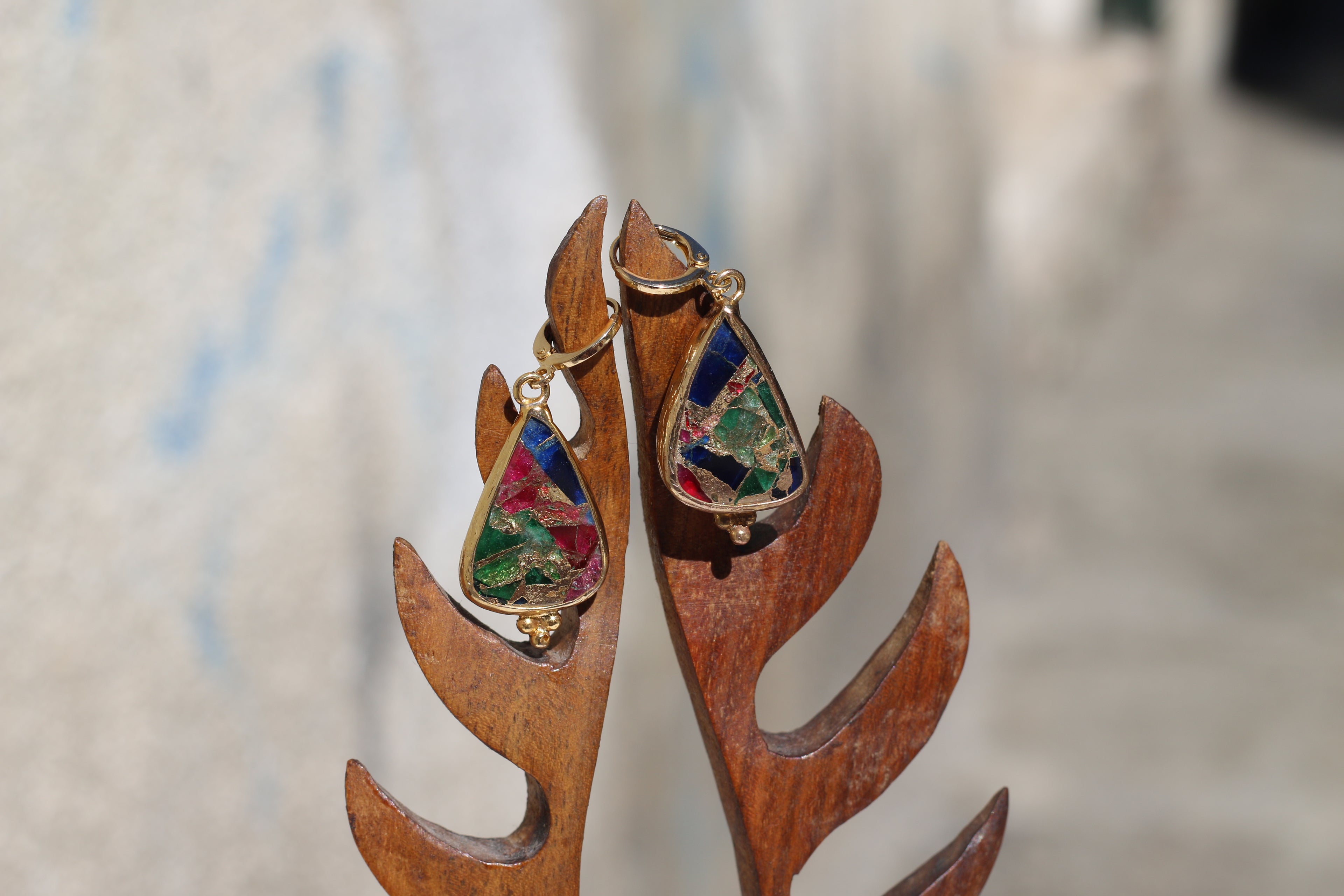 Trinity Mosaic Earrings