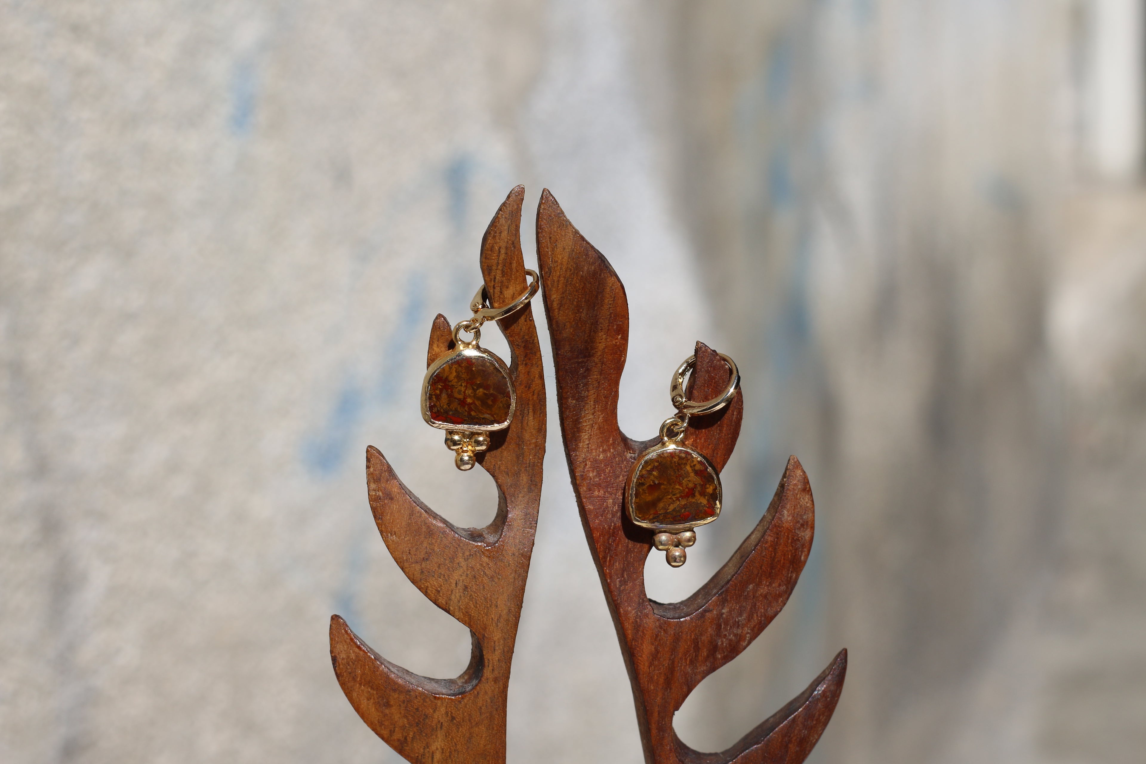Earth Jasper Earrings