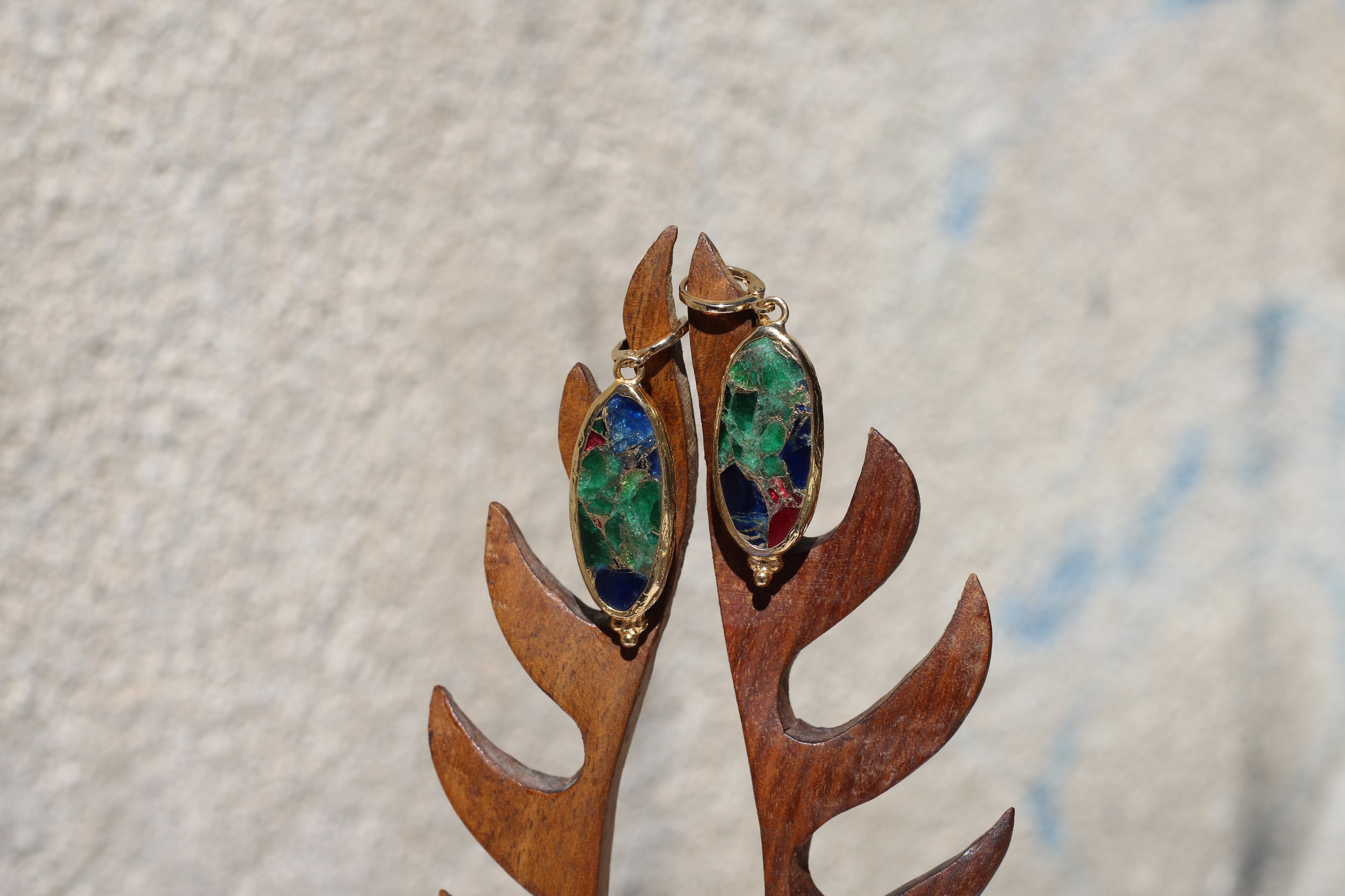 Trinity Mosaic Earrings