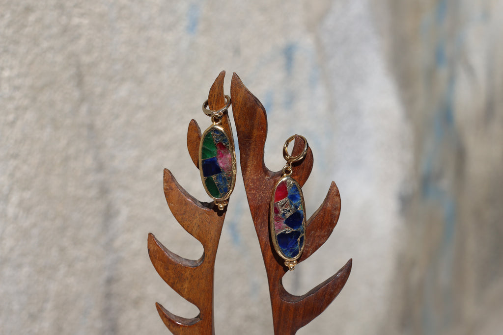 Trinity Mosaic Earrings