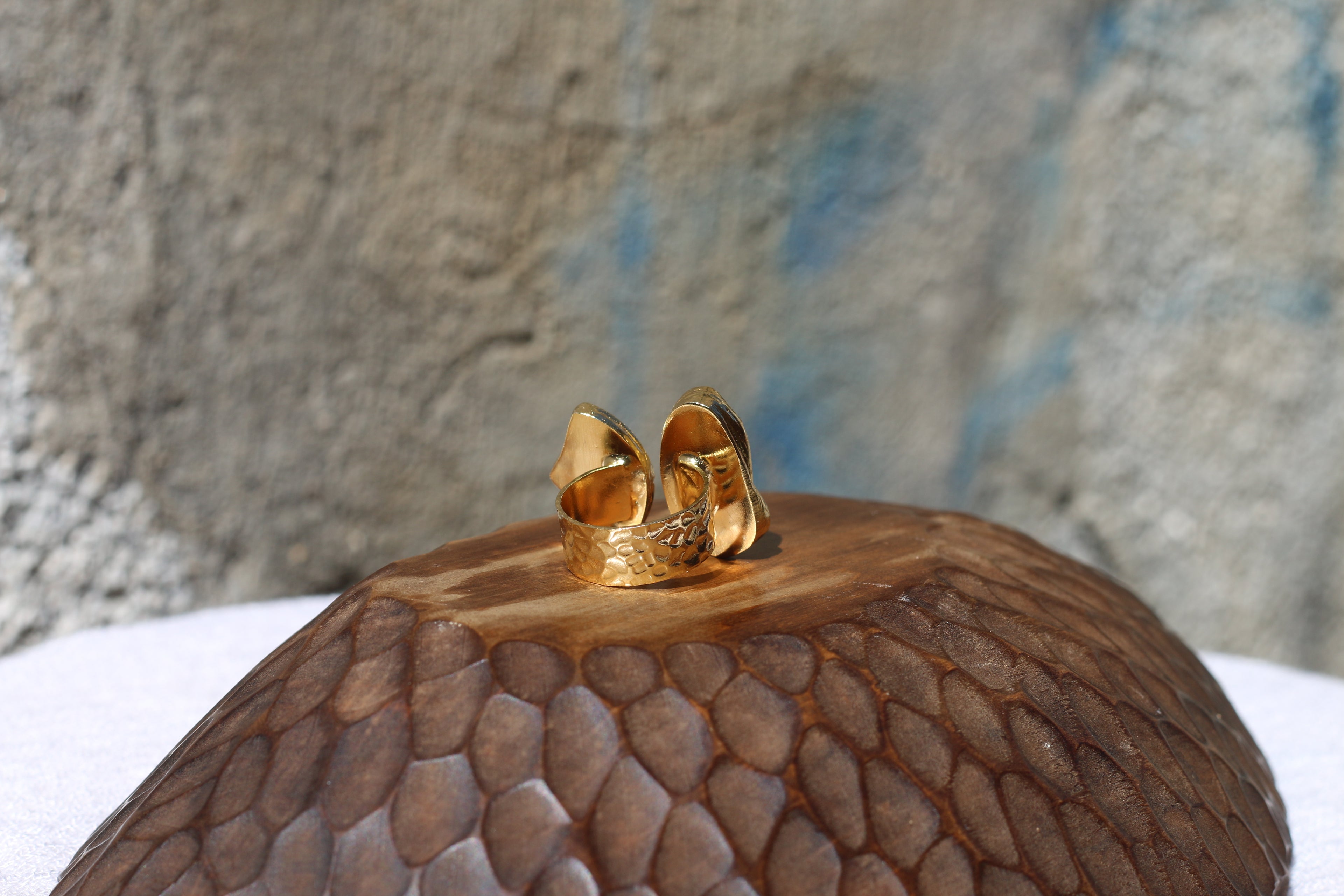 Agate & Fossil Agate Ring