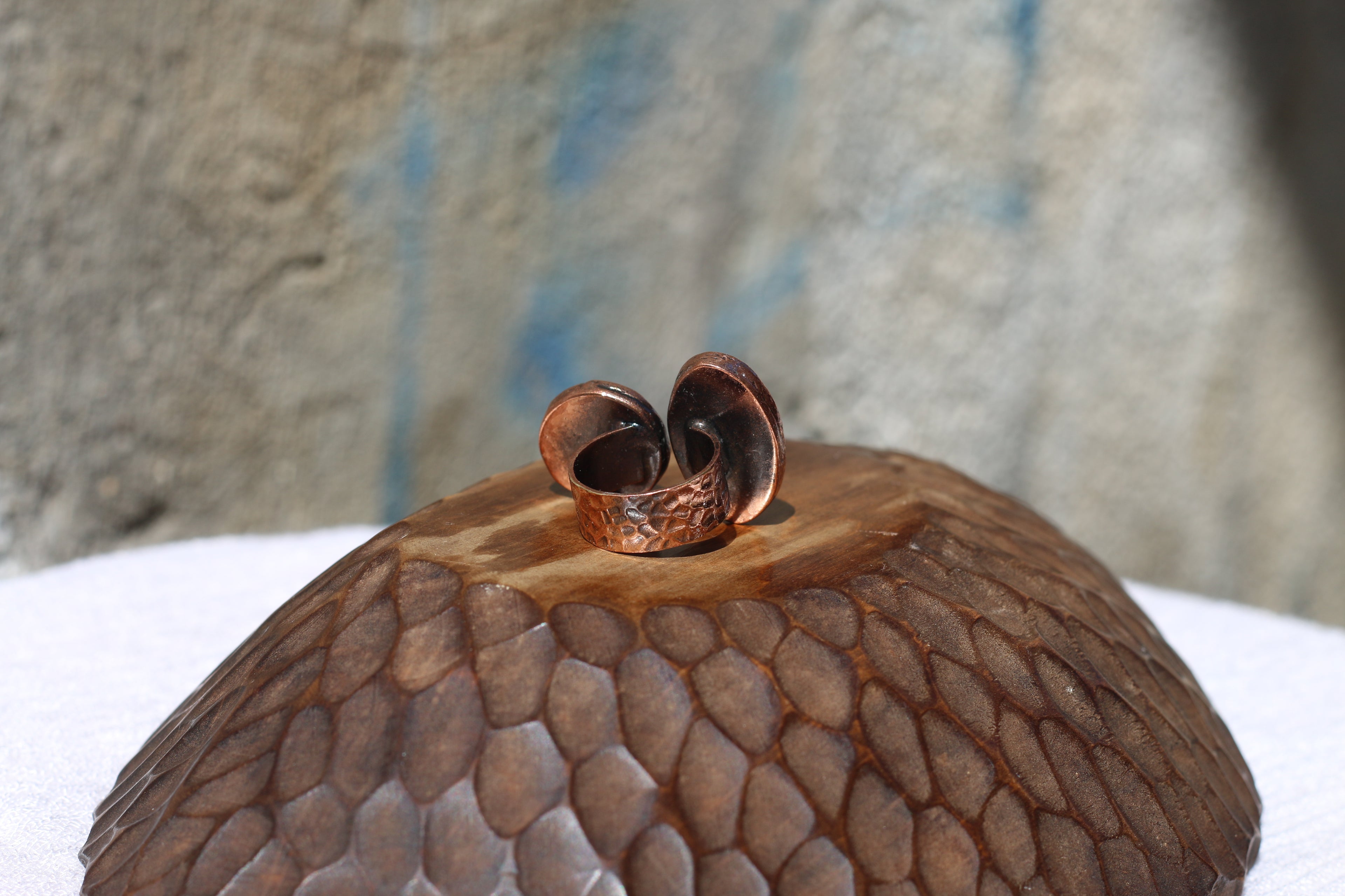 Agate & Labradorite Ring