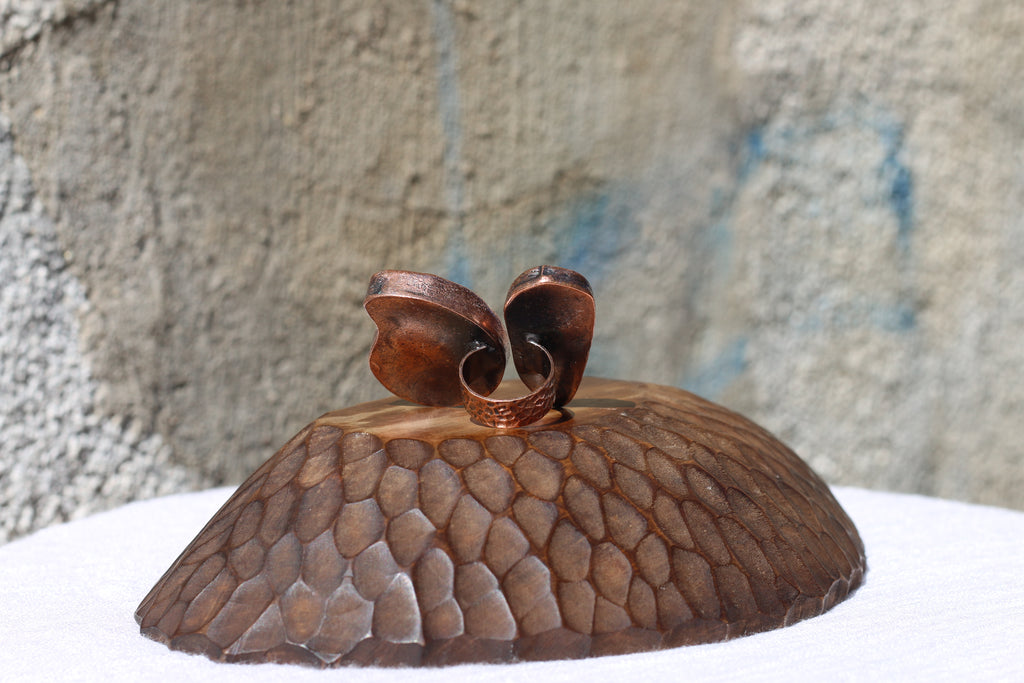 Pearl & Ammonite Ring