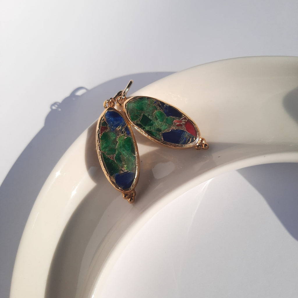 Trinity Mosaic Earrings