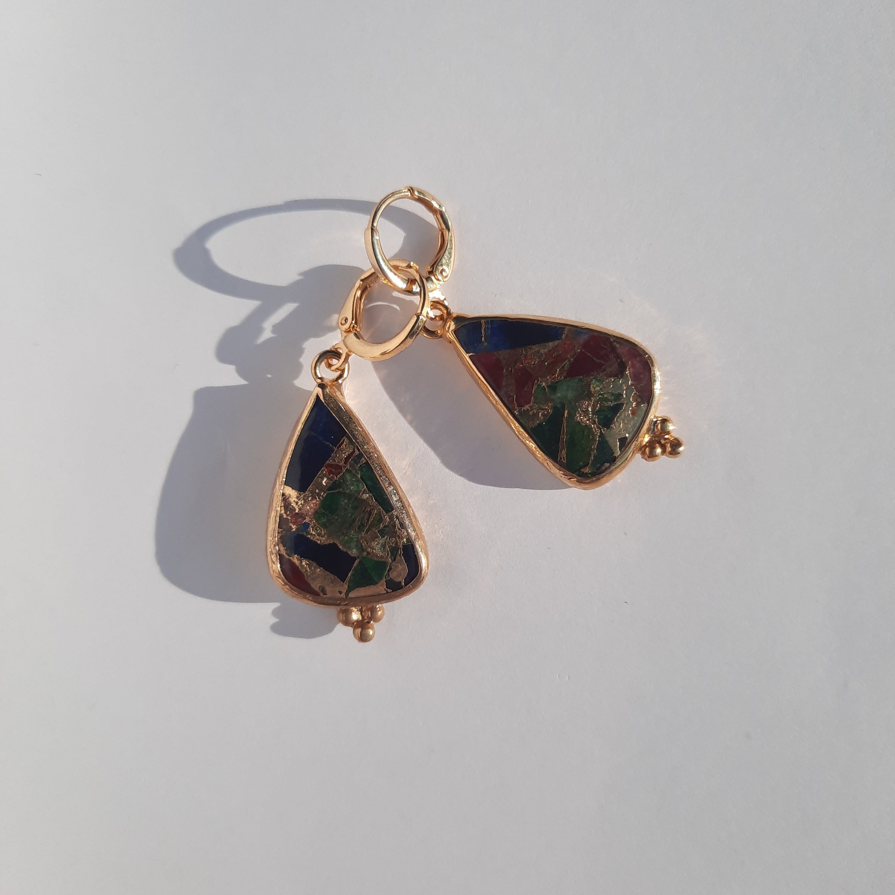 Trinity Mosaic Earrings